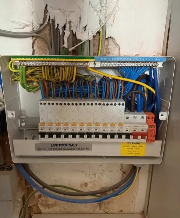 JB Sparks electrical work — past job 5